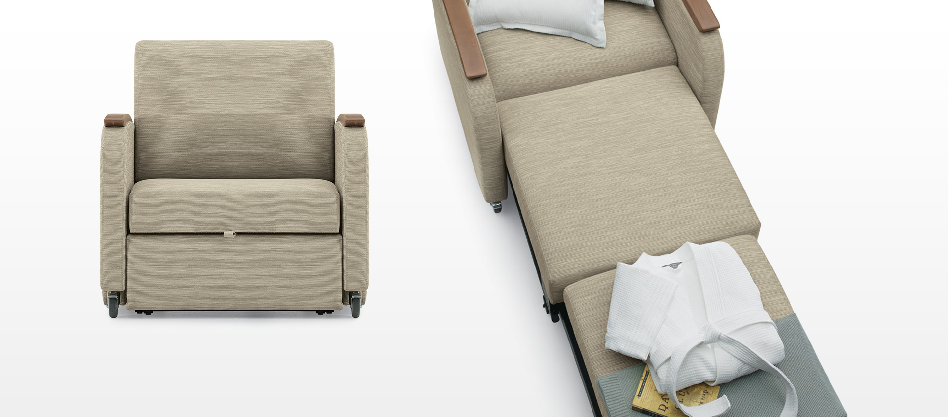Sillón cama para habitación